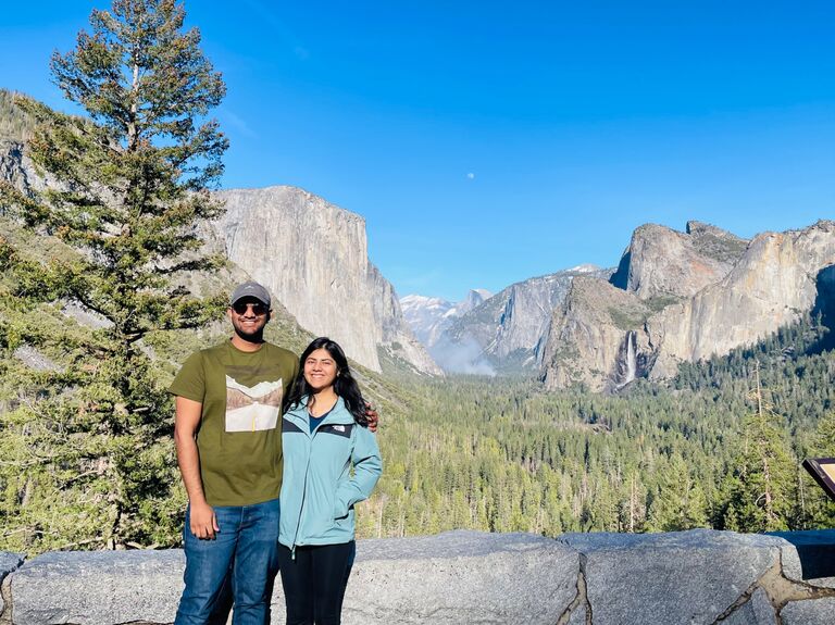 Our first National Park visit at Yosemite, CA