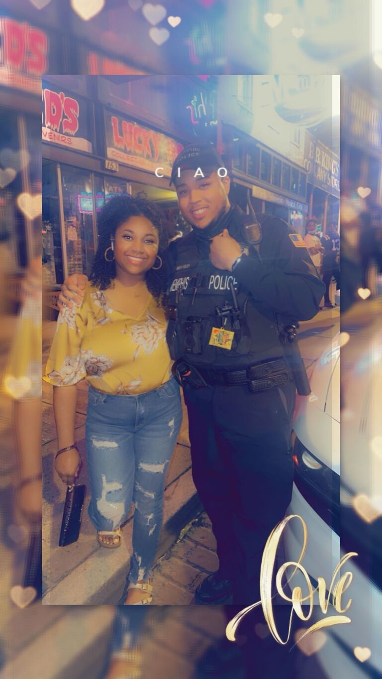 Seeing my baby in action on Beale Street π¨π