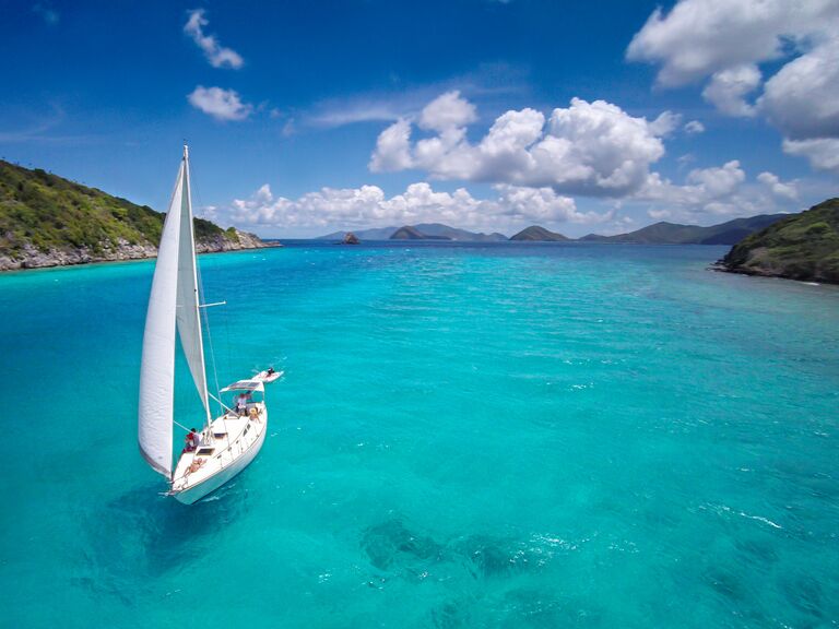sailing through the caribbean photo