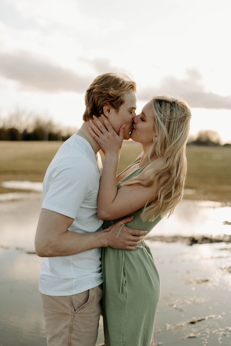 Our one year anniversary.