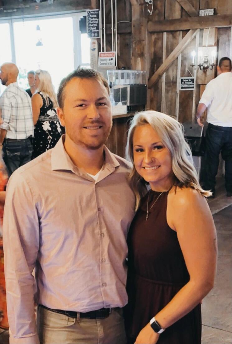Lorica and Austin met the "old fashioned way", dating apps! Hah, but in all reality, it all began July of 2021, when they met on Hinge, decided to waste no time and go on a date to Buck & Honey's in Monona, between her in Fitchburg, WI & him in Poynette, WI. It went so well Austin decided to ask Lorica to be his wedding date to his friends Kirsten and Jordan Branton's wedding where Lorica caught the first of 4 bouquets she's caught as his wedding date!