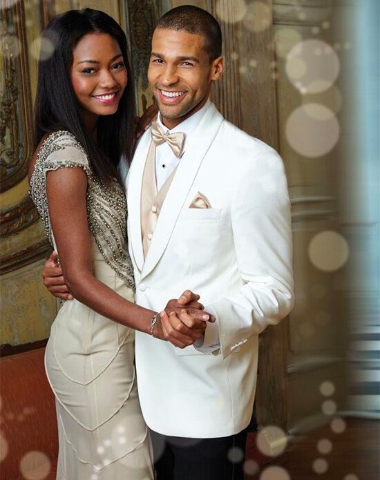 Ivory groom tuxedo best sale