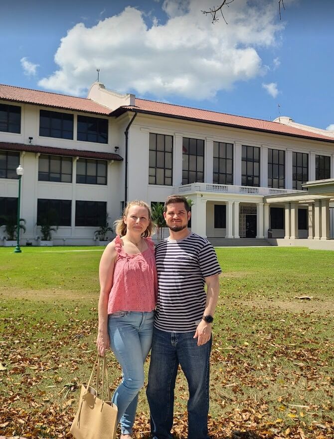 Where it all began: Balboa High School, in the old Canal Zone