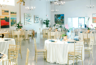 The Collector's Room by Beau Monde bridal shower venue in South End