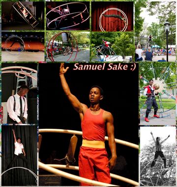 Gym Wheel Performance by Samuel Sake - Circus Performer - Chicago, IL - Hero Main