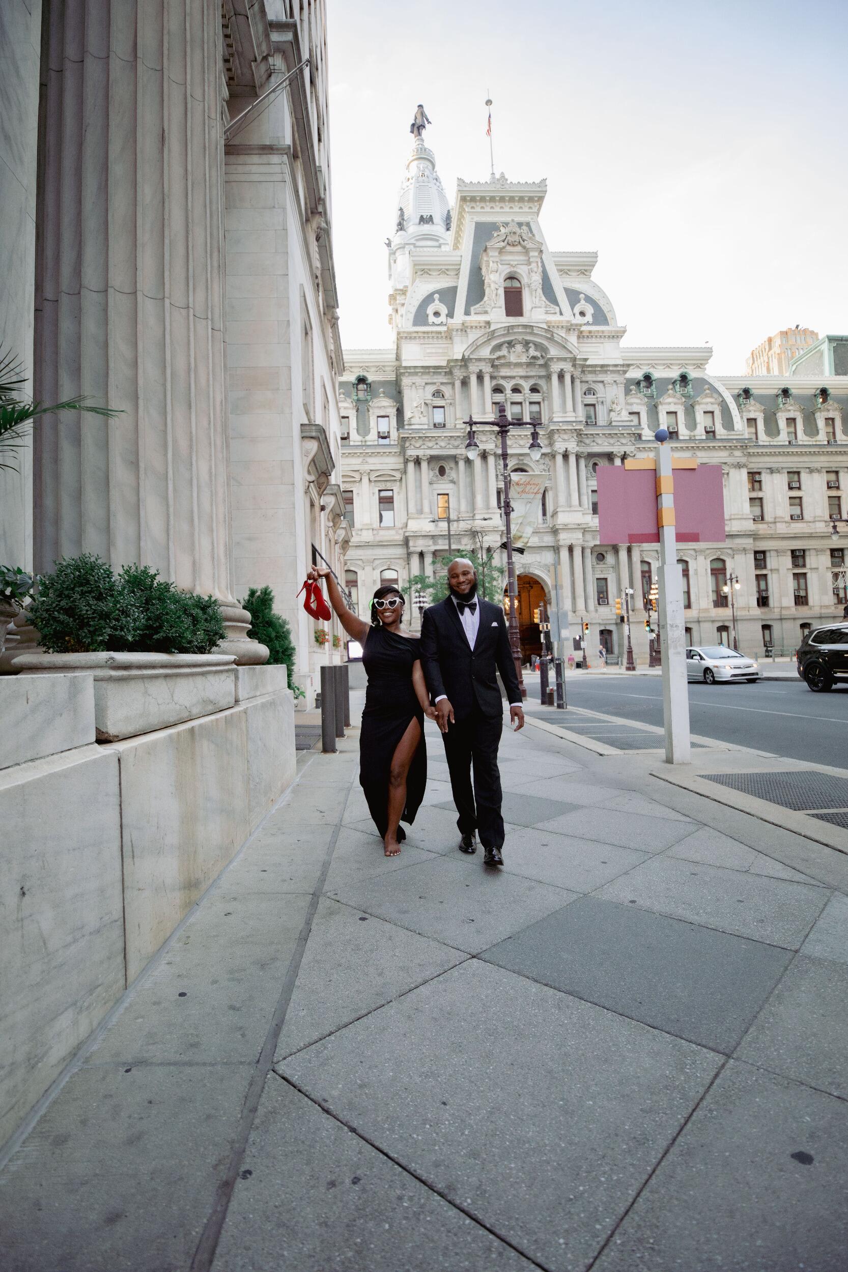 "Our first date, we vowed to always be kids at heart. We went ice skating, Dave and Busters, and bone fish grill. Never stopped laughing since! - US