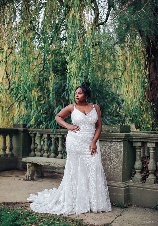 Plus size 2025 disney wedding dresses