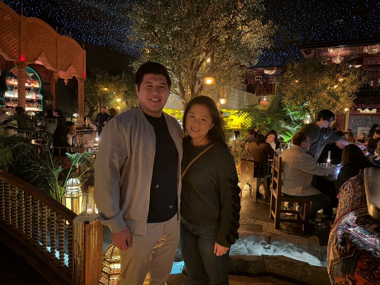 Last date night before we enter our Wedding Year.