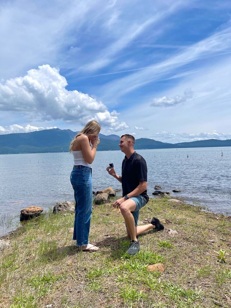 THE PROPOSAL <3 at Peninsula Point, Lake Almanor