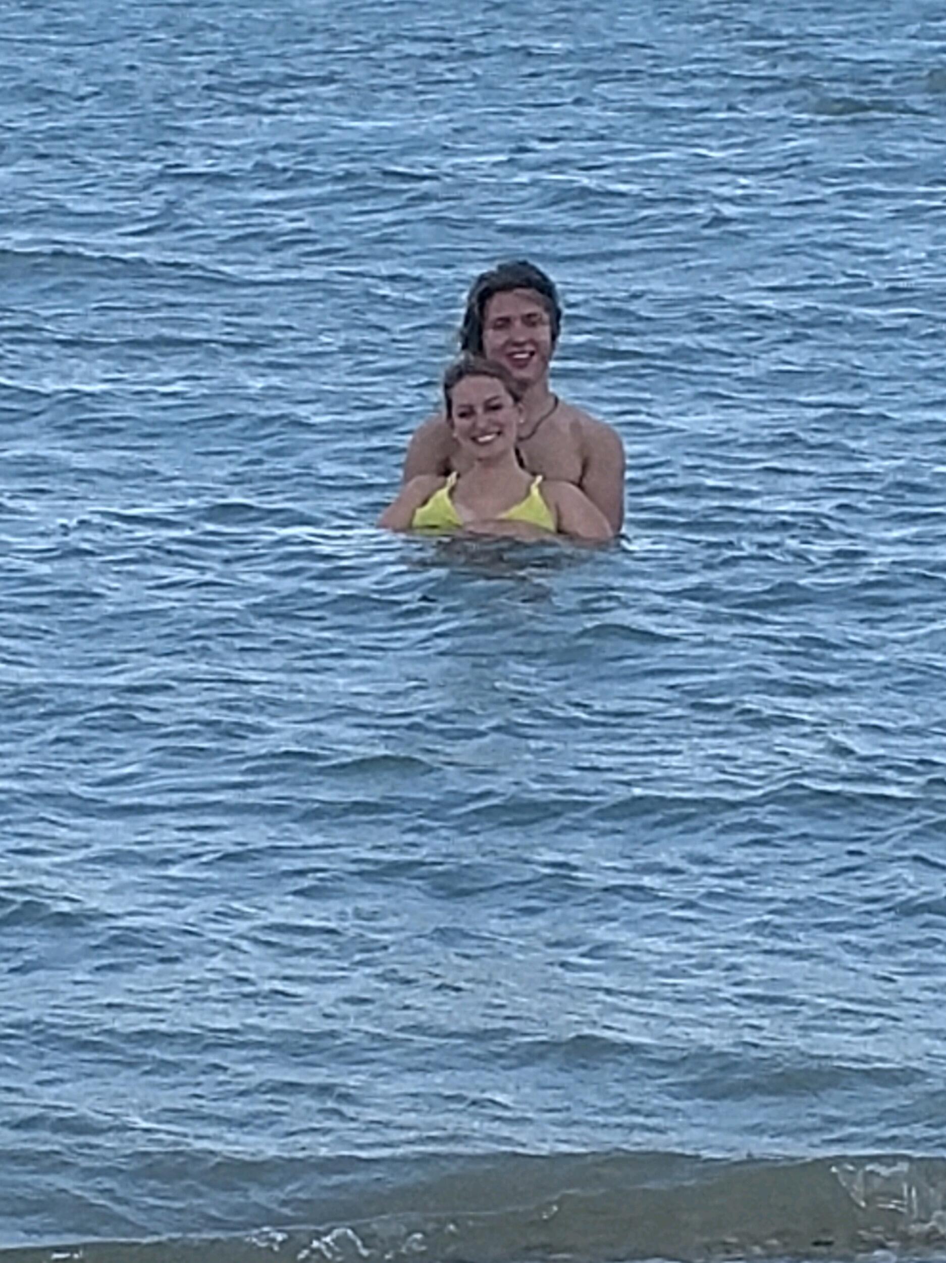 Paige and Cole go on their first trip to the beach.