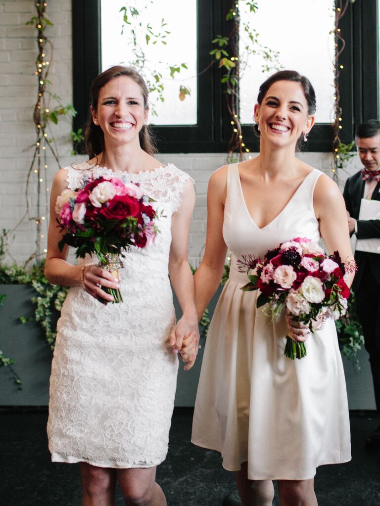 Our Favorite Nontraditional Wedding Dresses From Real Brides