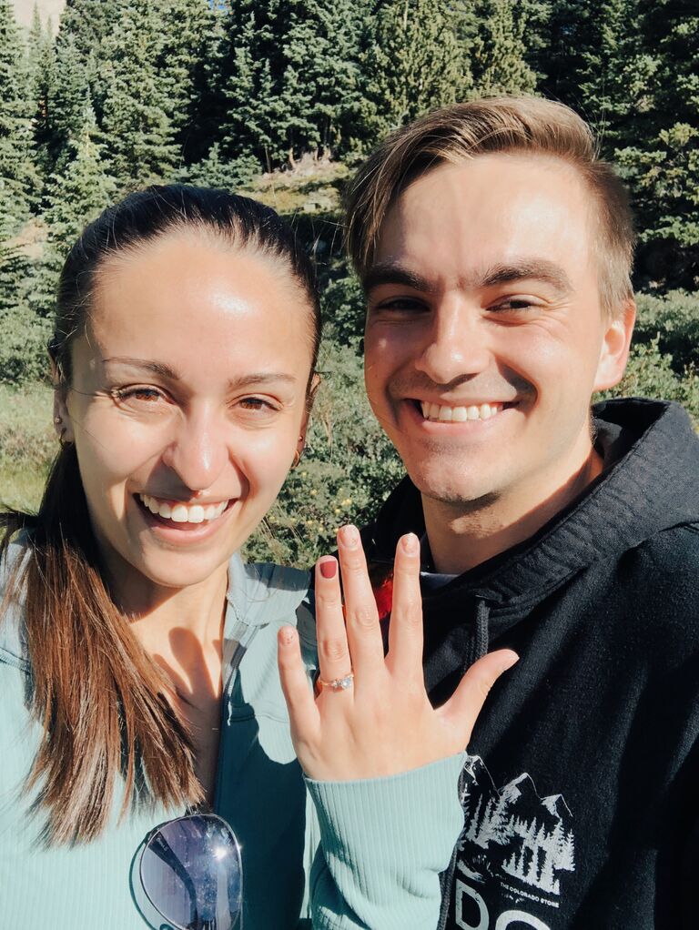 We got engaged!
(Breckenridge, CO)