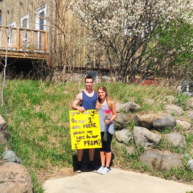 Adam Asking Haley to Prom