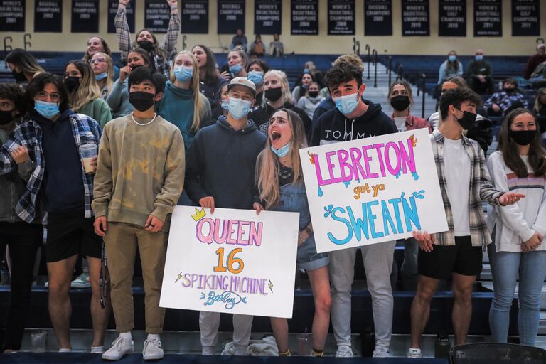 We rode out the rest of our senior fall semester cheering as loud as we could for and with those we love.