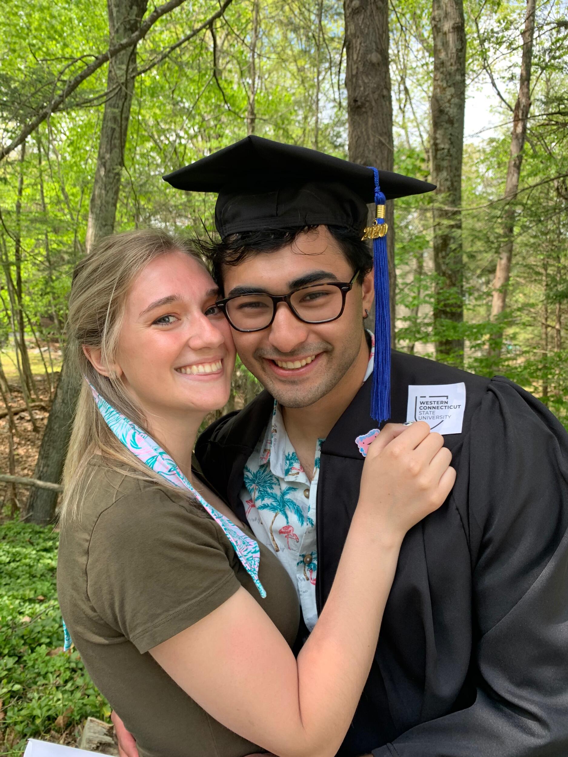 John graduates college