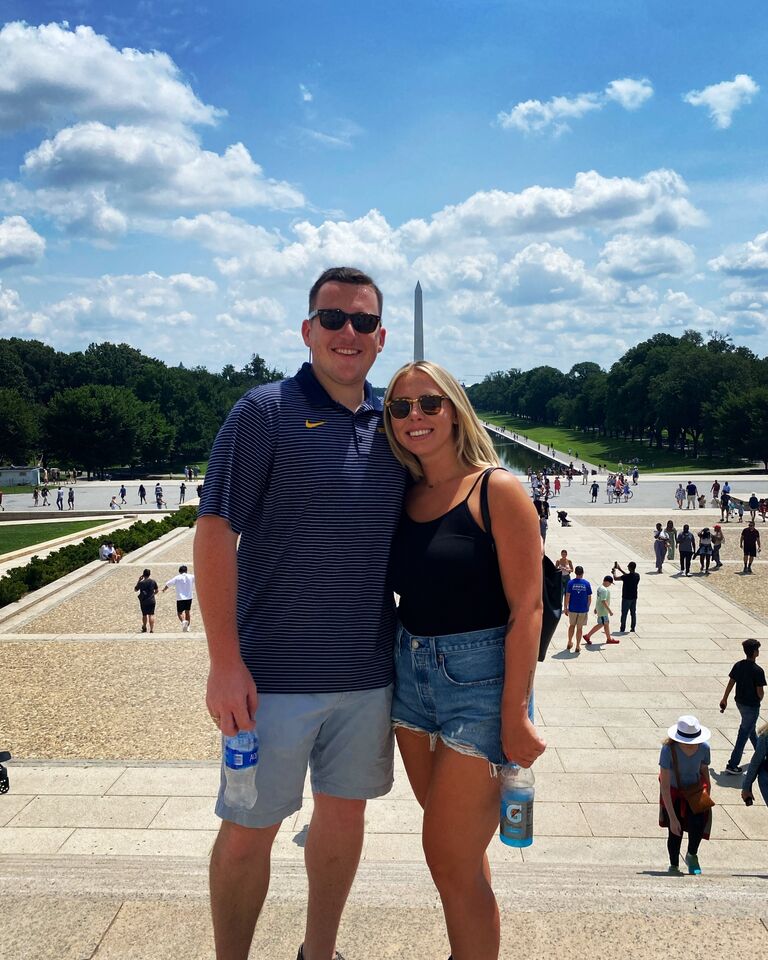 Scottie travels to DC to visit Douglas while he is on a work trip. This is the first time they have seen each other since they met. 