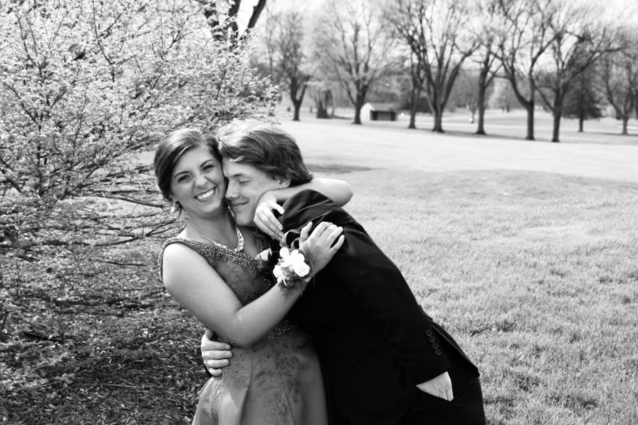 Rachel and Ryan first met at a Fenton versus Linden football game in 2017, but it wasn't until a few months later that their affection for each other truly grew, and since then, they have been inseparable.