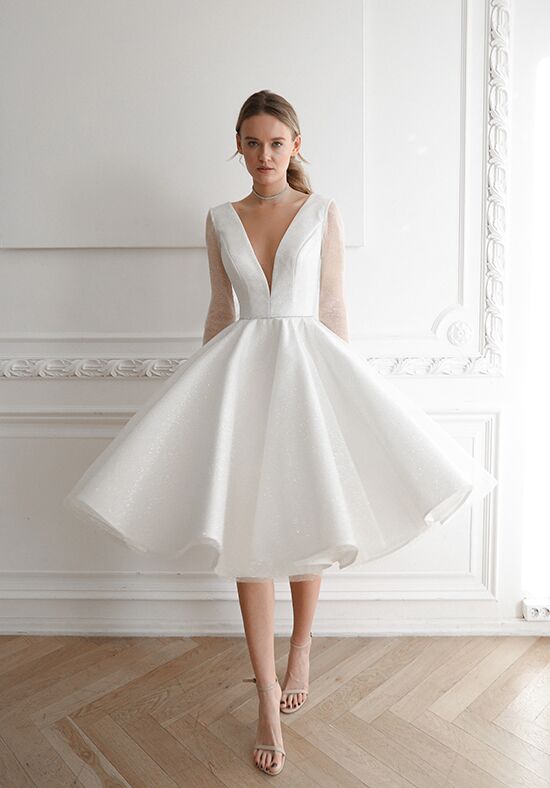 Wedding dresses clearance midi