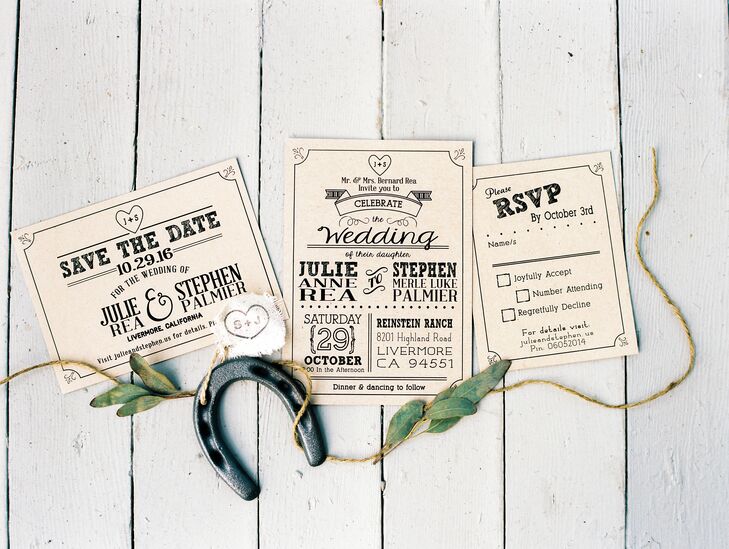 Diy Ranch Inspired Invitation Suite