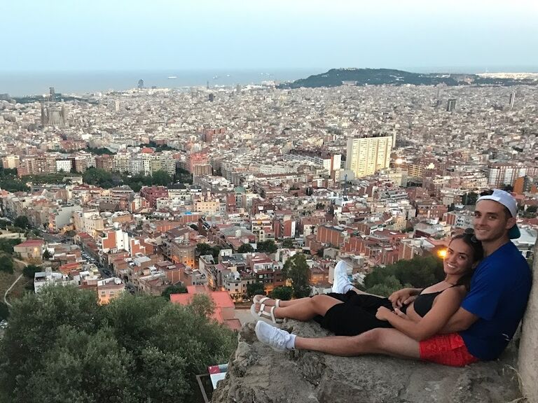 They travel to 9 cities and 5 countries for an epic Euro summer. 
- Barcelona, Spain