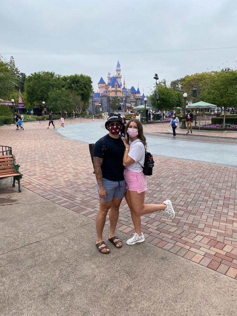 First time at Disneyland together