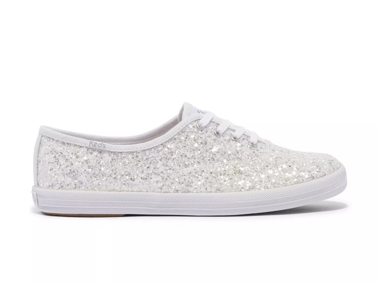 Keds glitter sneakers for bride