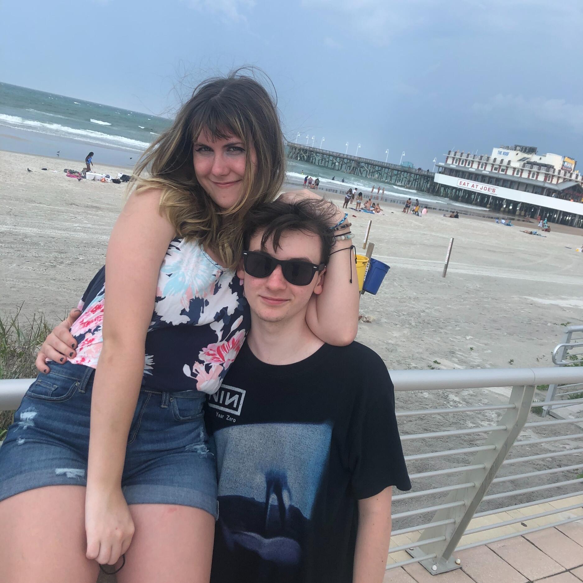 First ever beach trip together!