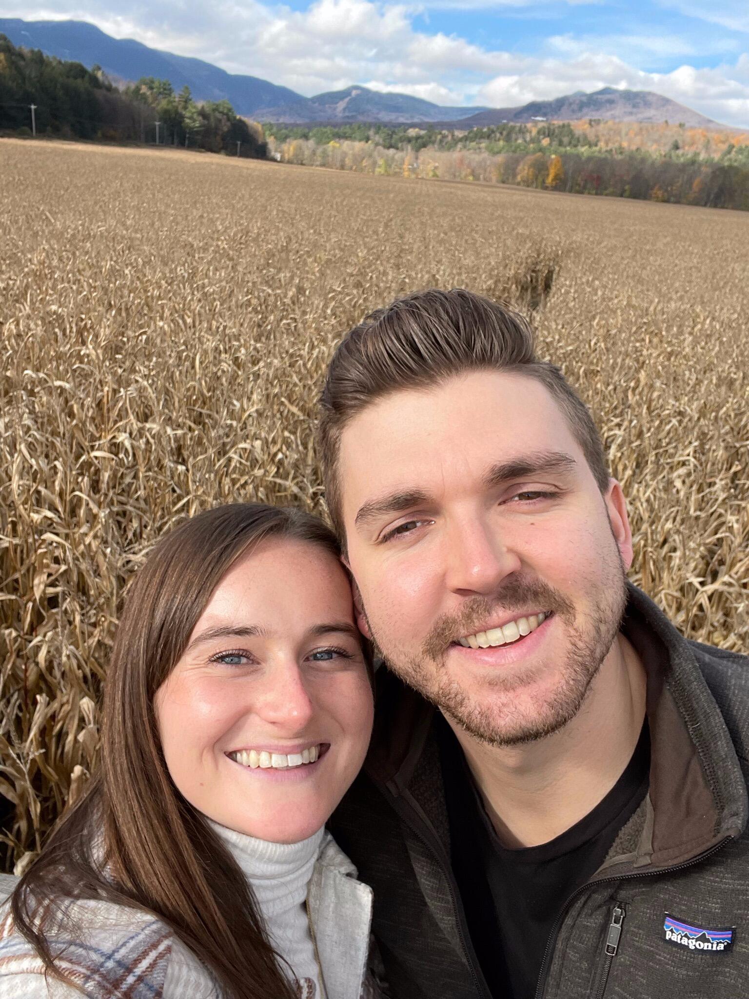 We become "boyfriend and girlfriend" in Stowe, Vermont!
