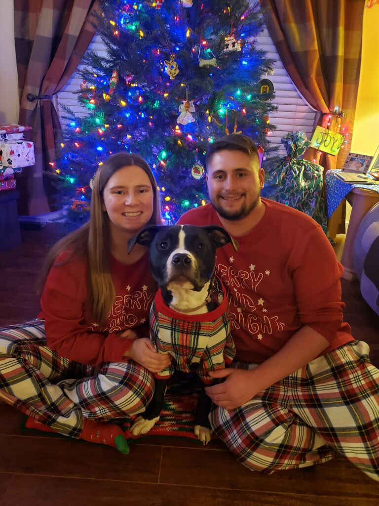 First Christmas with Enzo