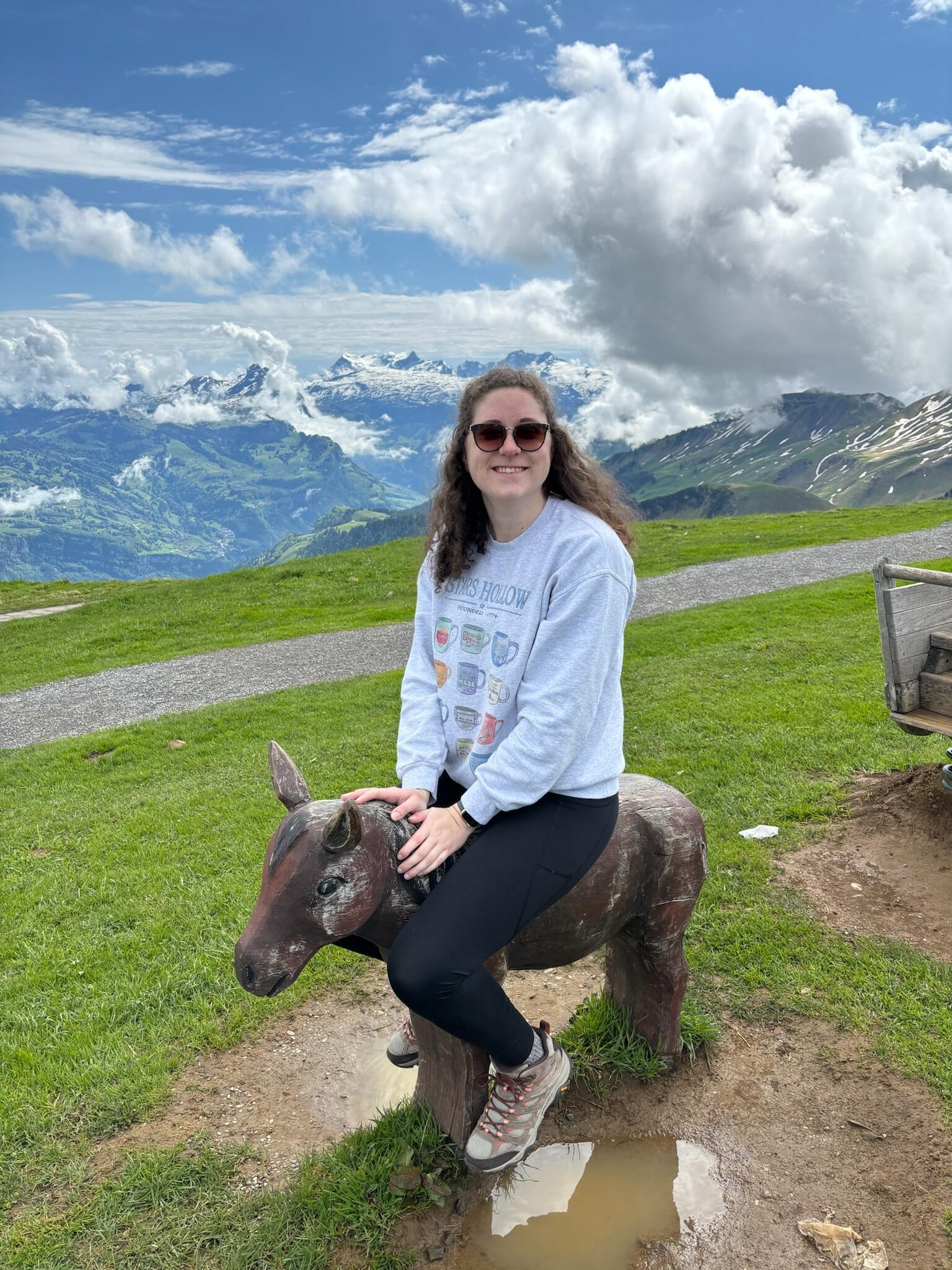 Romantic Mountaintop Pony Ride in Stoos, Switzerland