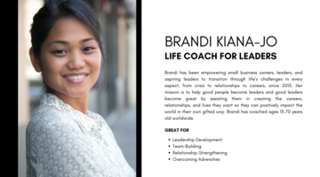 Inspiring Leaders with Coach Brandi Kiana-Jo - Motivational Speaker - Honolulu, HI - Hero Main