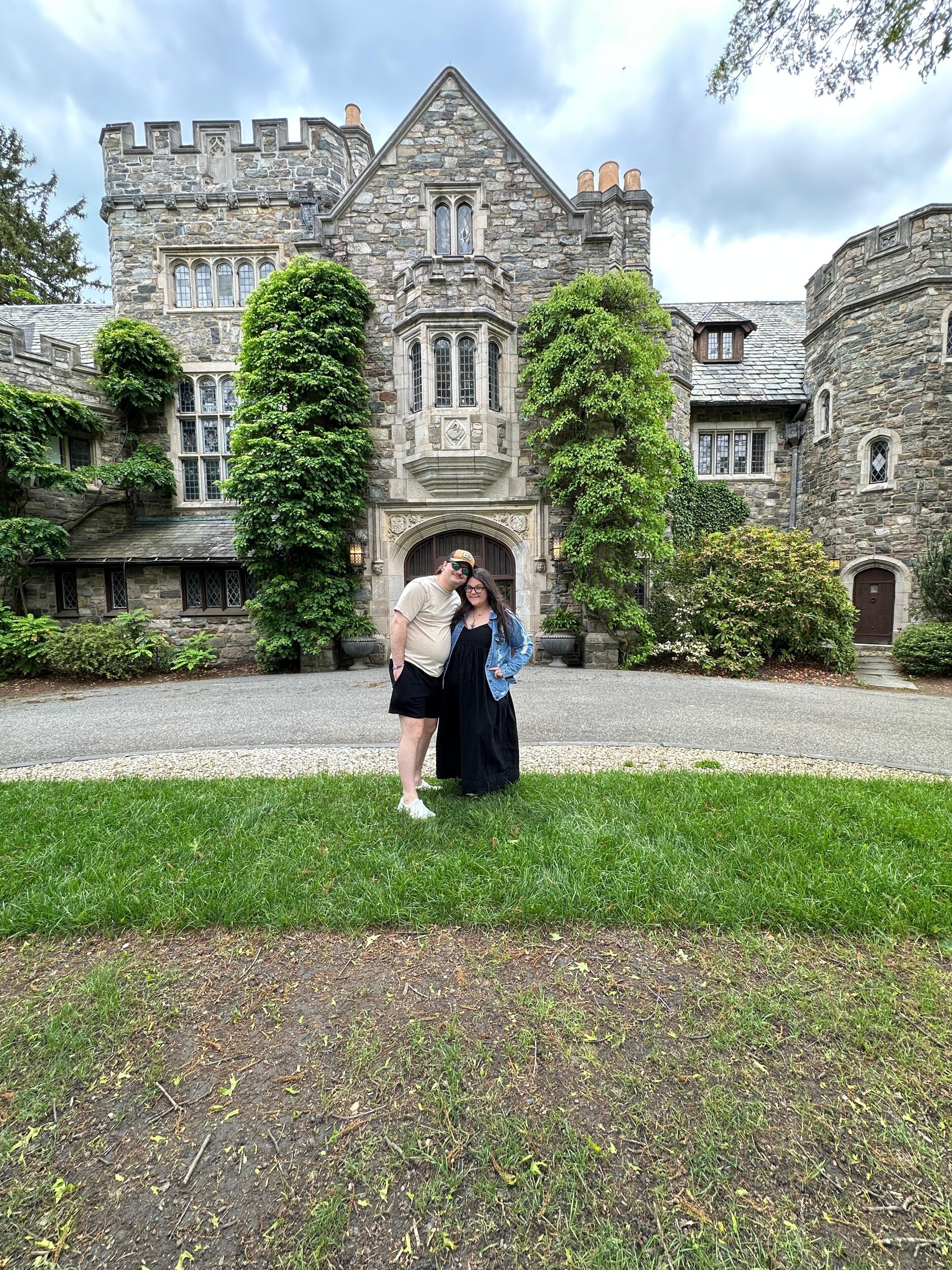 Saying YES to our perfect venue! Skylands Manor has been on our radar since the beginning of wedding planning. After finally touring it, we knew it was the perfect venue for us!