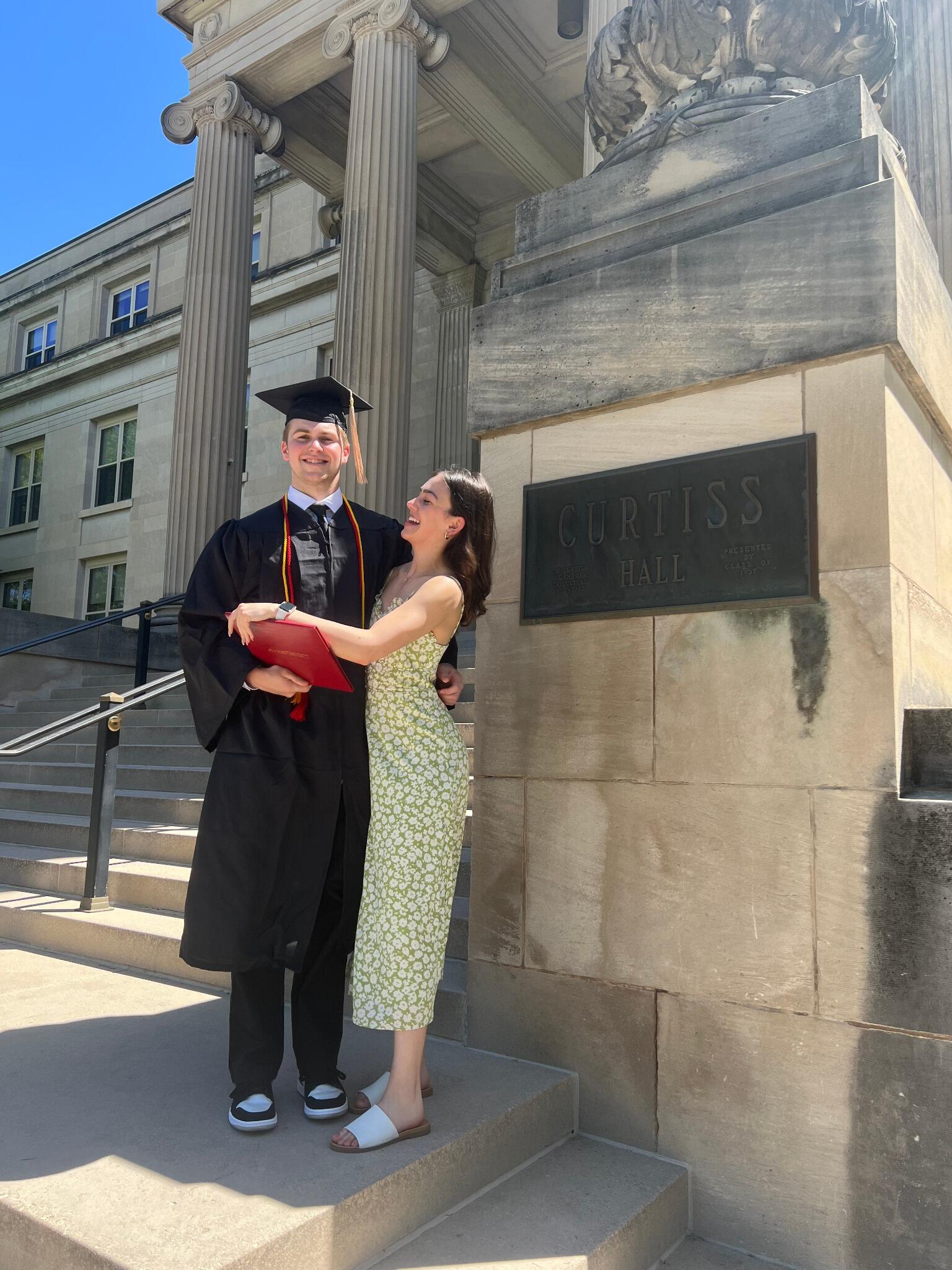 Ryan graduates from Iowa State! Long distance = over