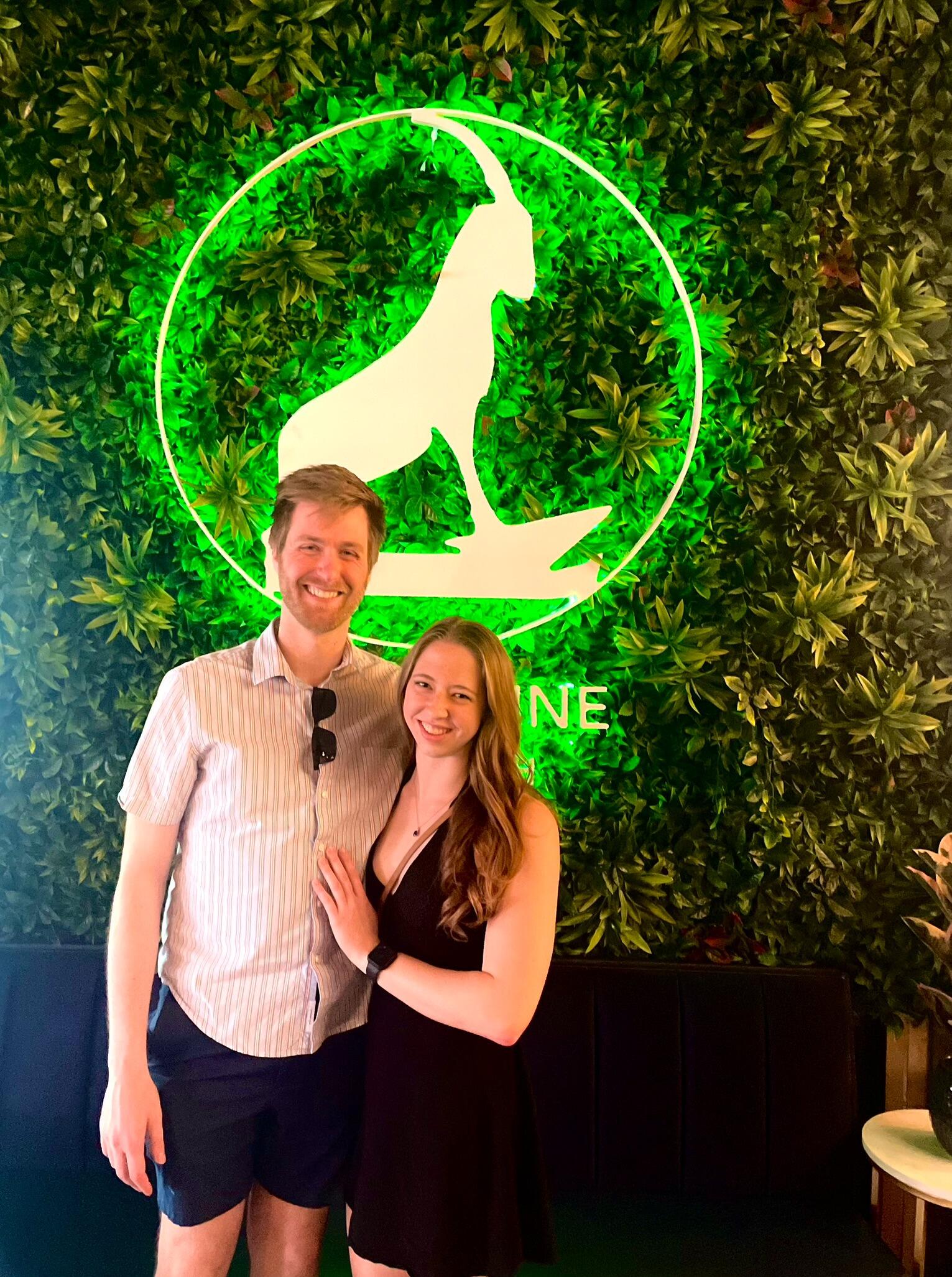 Celebrating 1 year together