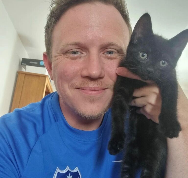 Getting our second fur baby Maverick