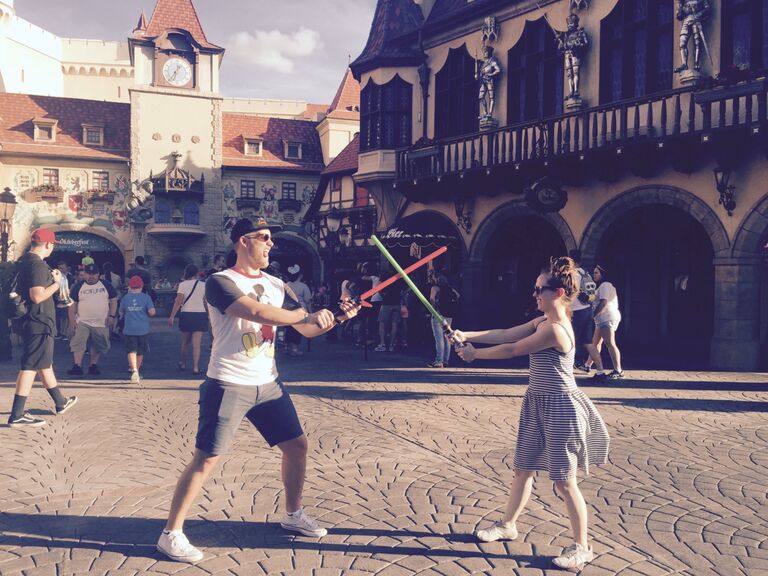 The start of our travel obsession. Disney World 🐭