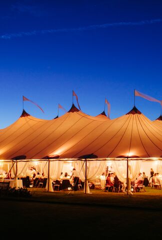 Tent Lighting - Sperry Tents Hamptons