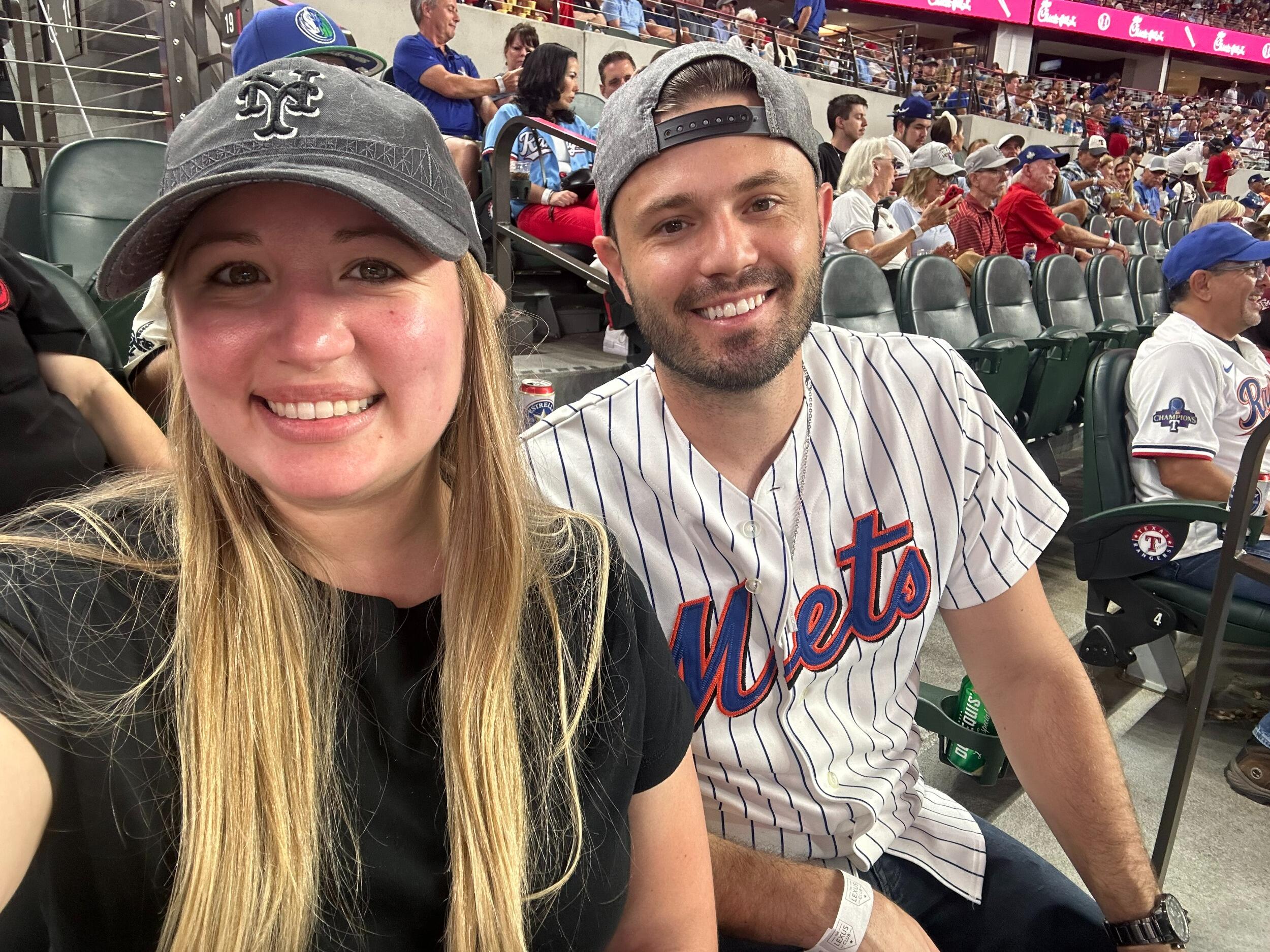 Mets vs. Rangers series.