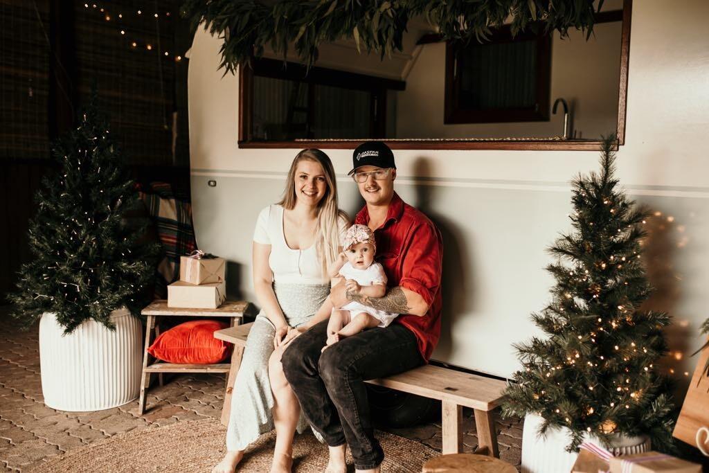First Christmas as parents 