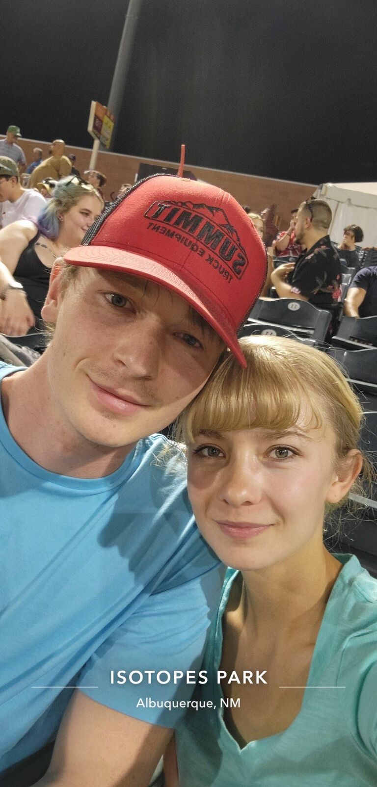 Enjoyed an Isotopes game before Lance left to begin his master's degree at Texas A&M University in College Station, TX while working for Lawrence Livermore National Laboratory.