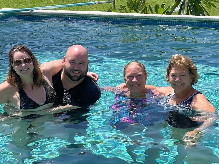 The gang goes to Grenada!  Mike and Megan's first actual vacation together.