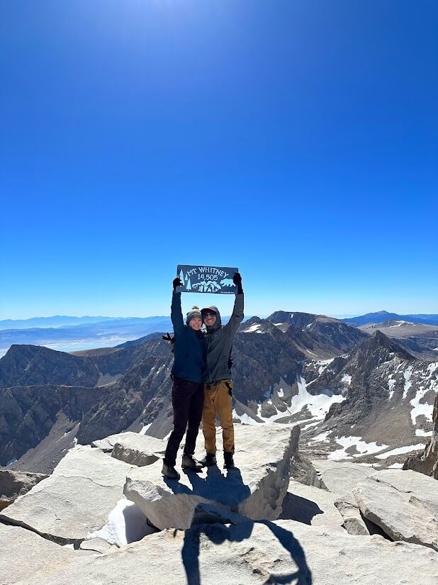 We summited the highest peak in the continental United States, Mt. Whitney! Couldn't have done it without our awesome friends.