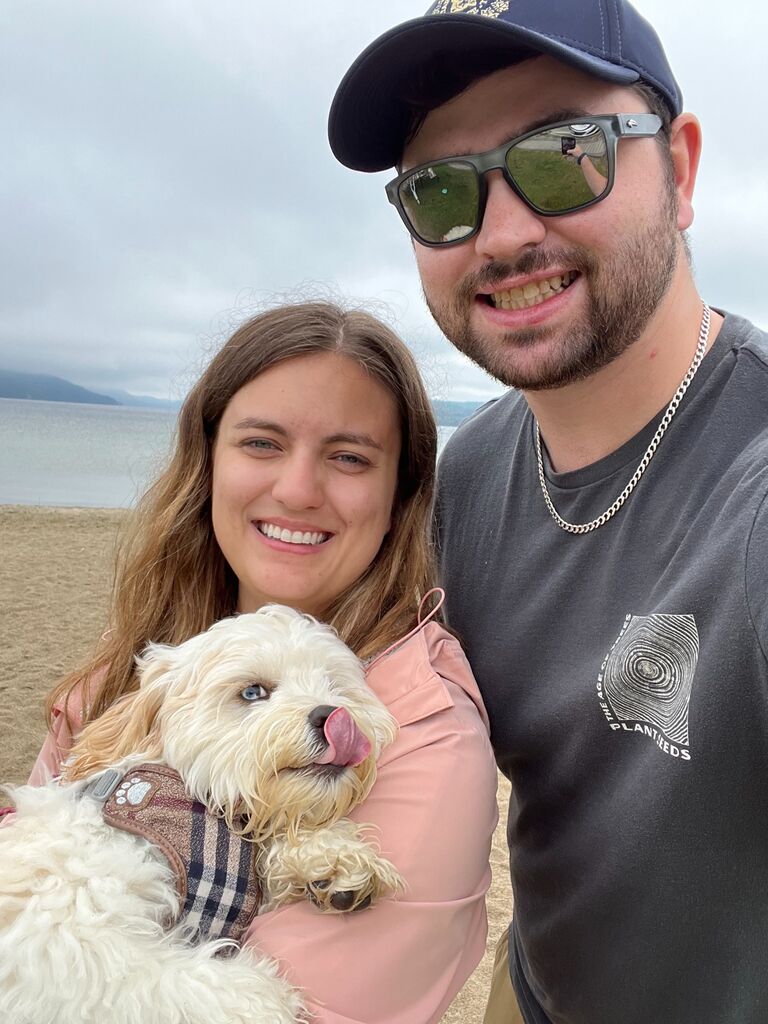 We bring Evie on her first extended road trip
