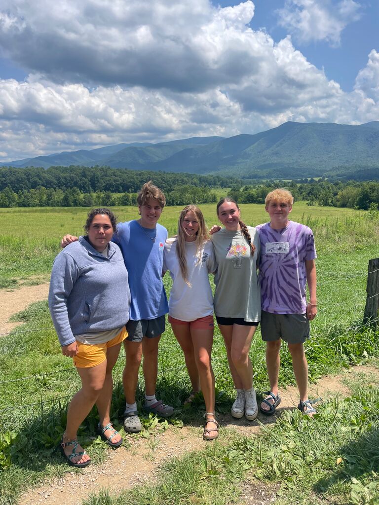 Went to Cades Cove during counselor retreat. Where Hunter and I began talking more and got to know each other on a personal level!