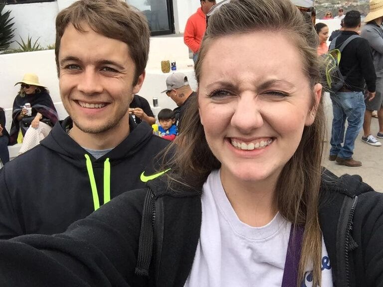 The entire trip we were inseparable.
