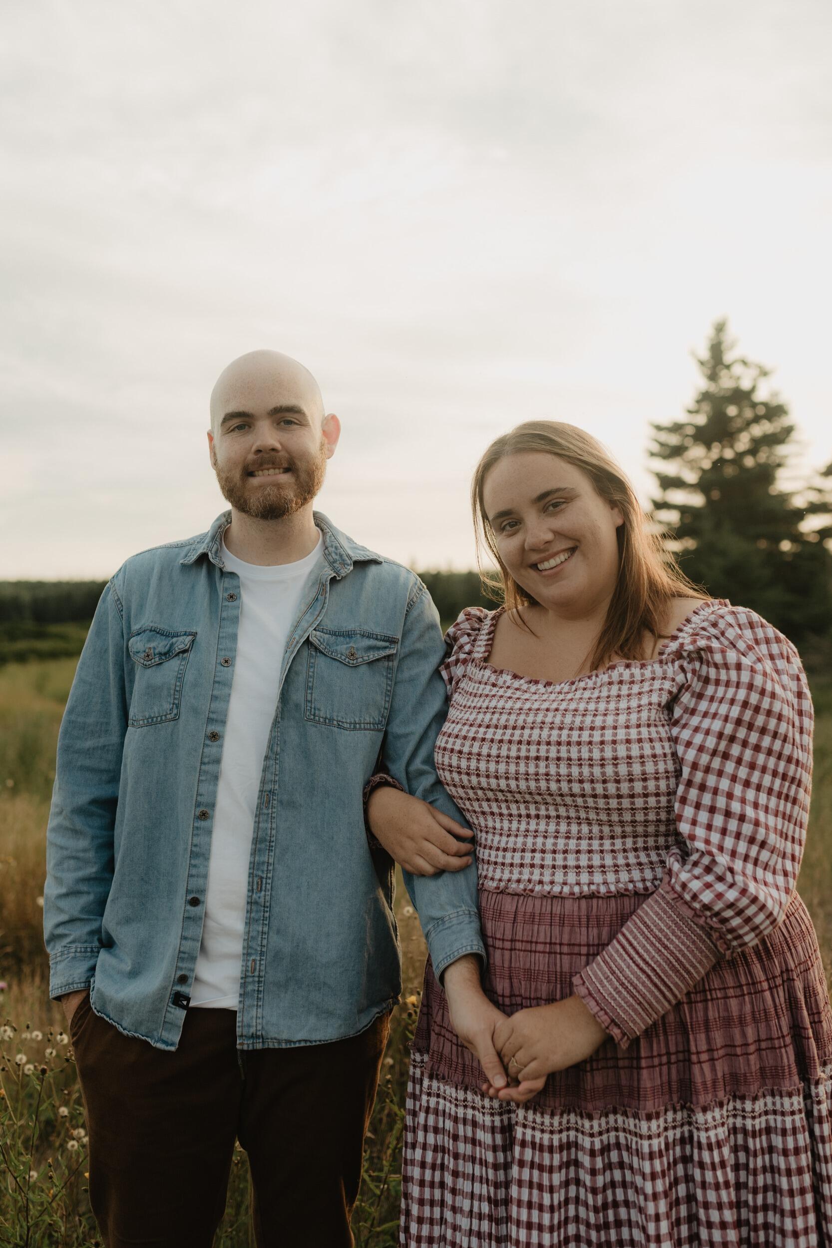 Engagement Photos at Rainbow Haven Beach