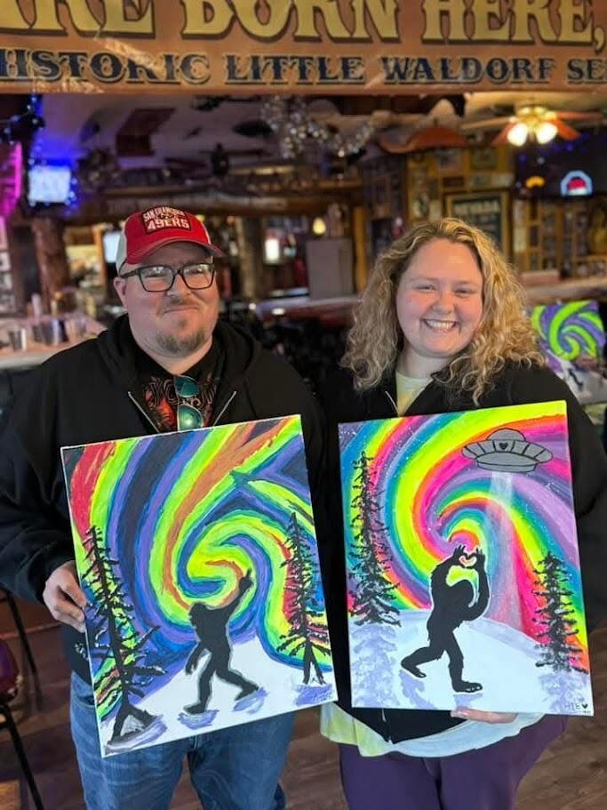 Wine & Paint Night