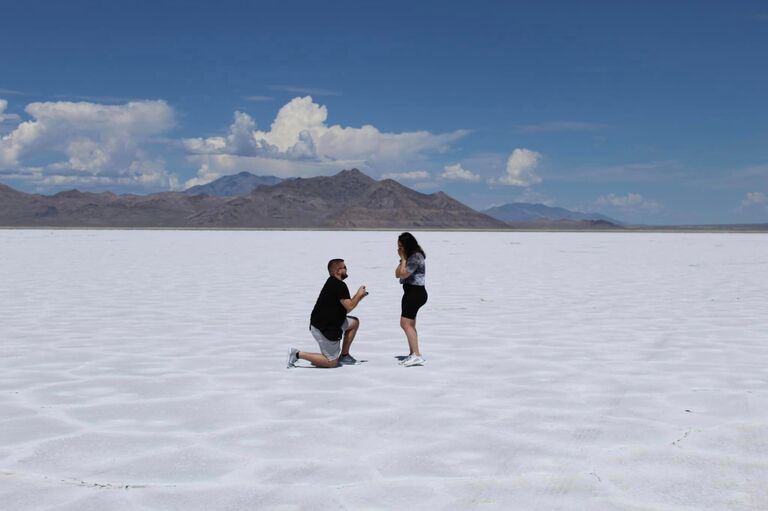 On the Salt Flats :)