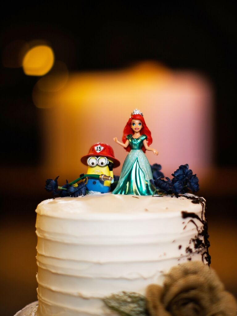 disney themed wedding cake toppers