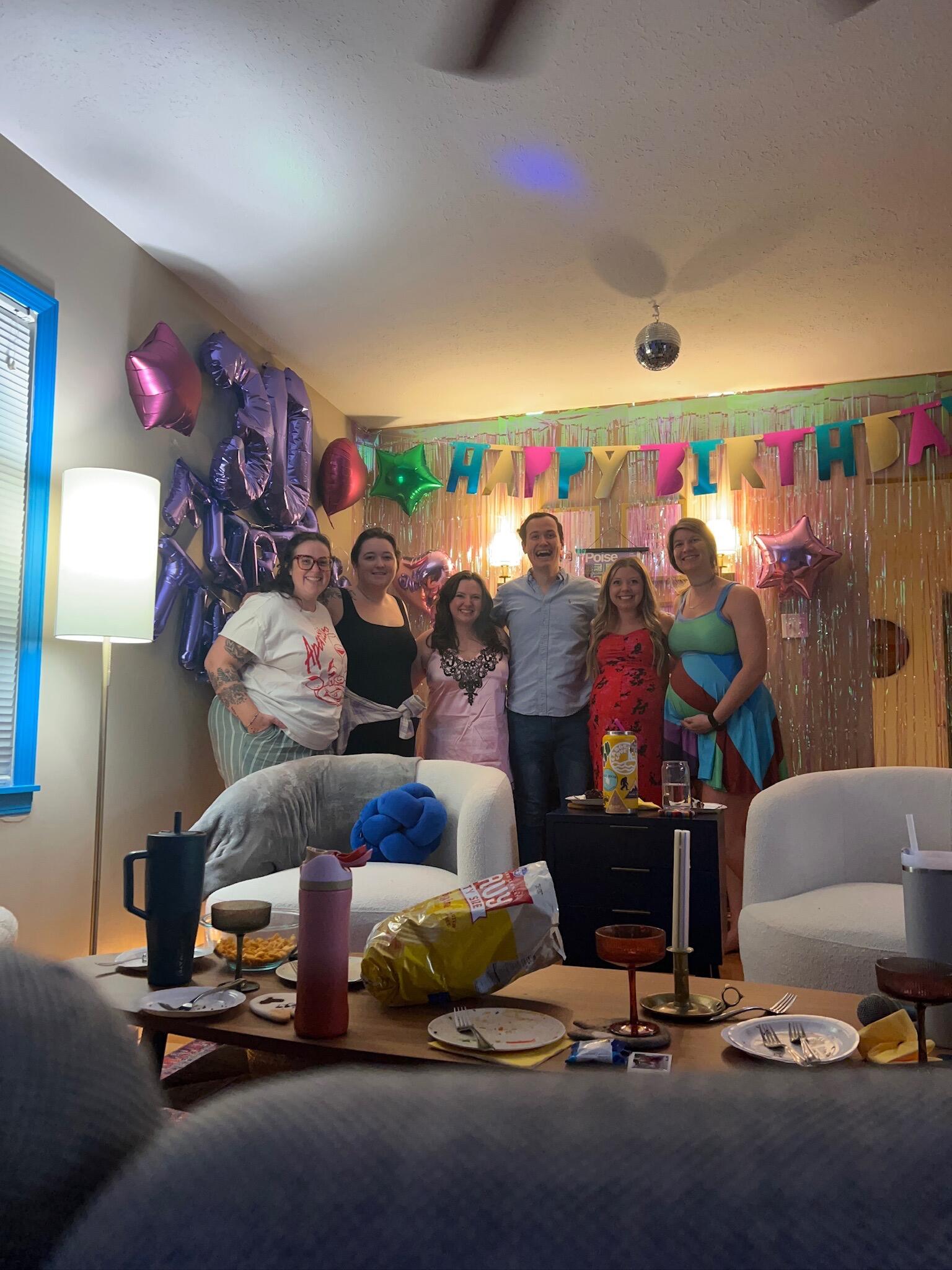 Celebrating Kimberly's 30th with a 13 going on 30 party! 